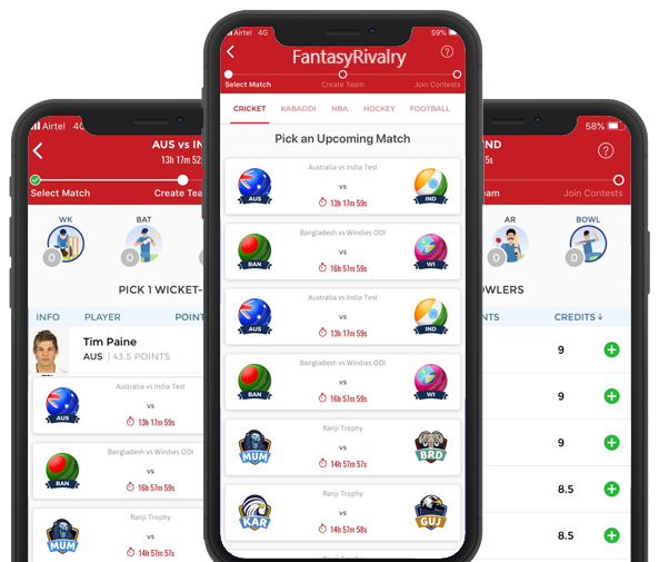 FantasyRivalry - Fantasy Cricket Games Available on All Platforms